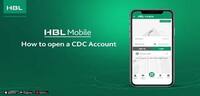 How to open a CDC Account with HBL Mobile