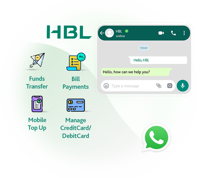 HBL WhatsApp Banking