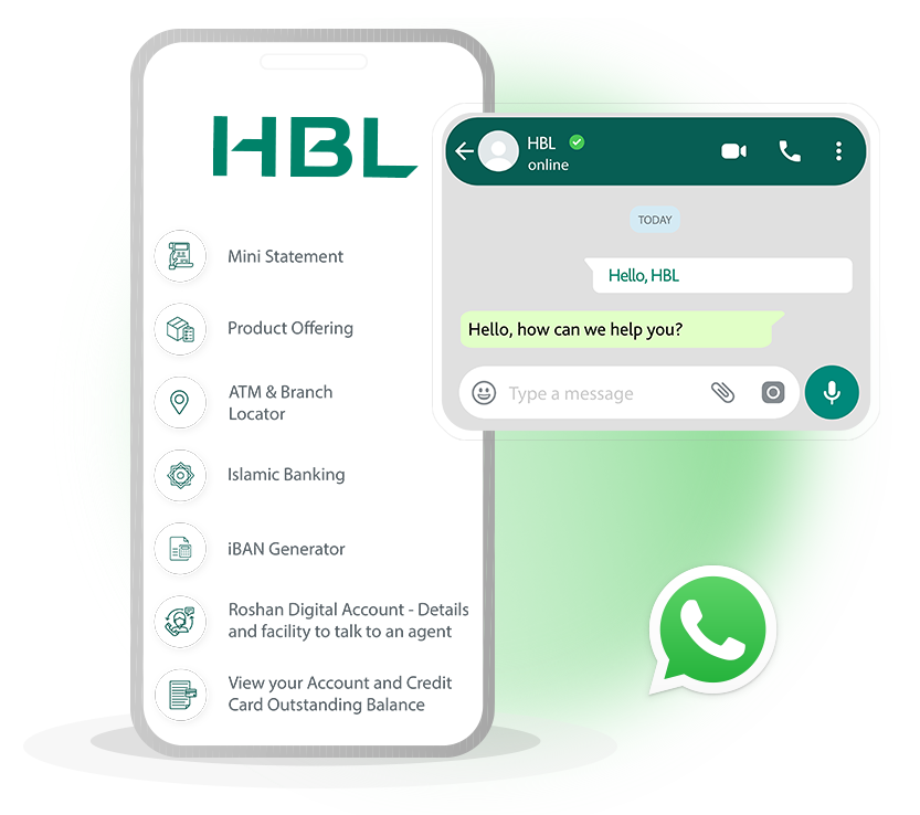 HBL WhatsApp Banking