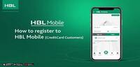 How to register on HBL Mobile with your CreditCard