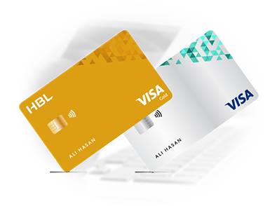 HBL new gold visa card