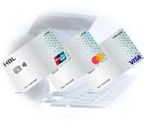 HBL Classic DebitCard (Mastercard, Visa, UnionPay)