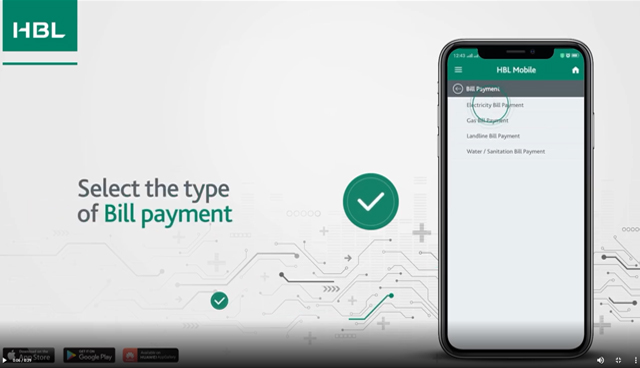 How to Pay Utility Bills with HBL Mobile