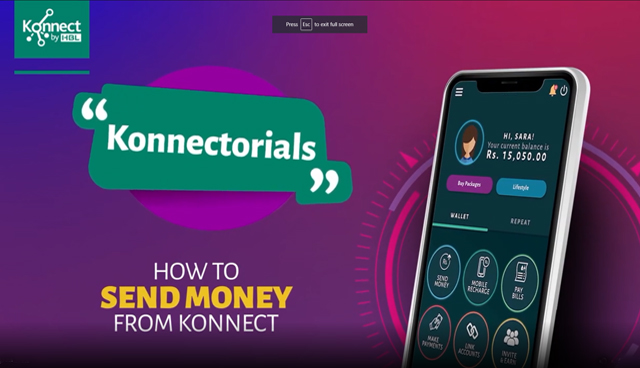 Konnectorial How to Send Money from Konnect