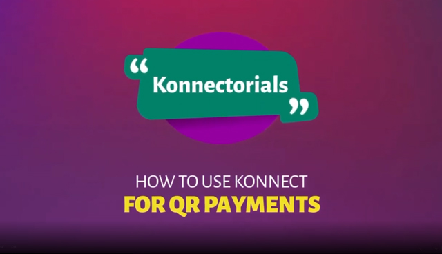 Konnectorial How to use Konnect for QR payments