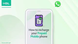 WhatsApp Banking - How to recharge your Prepaid Mobile phone