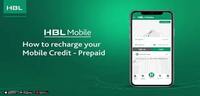 How to recharge your Mobile Credit with HBL Mobile!