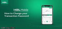 How to change your Transaction Password with HBL Mobile!