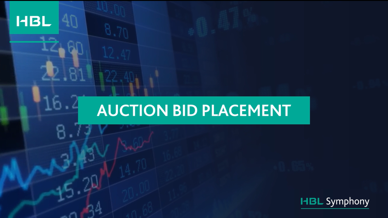 HBL Symphony - Auction Bid Placement Tutorial