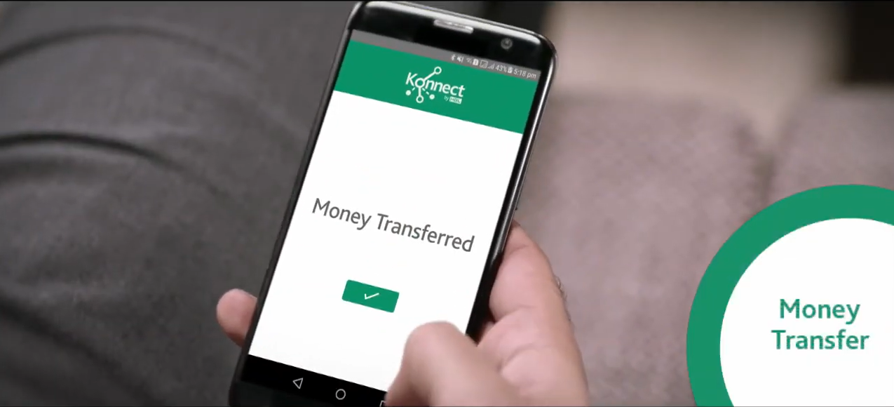 Funds Transfer via Konnect