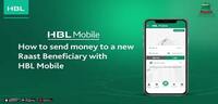 How to send money to a new Raast Beneficiary with HBL Mobile
