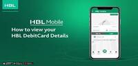 How to view your HBL DebitCard details with HBL Mobile